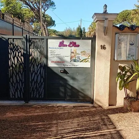 Reve D'azur De La Nartelle, Mazet 35m2, Parking, Piscine Partagee, Terrasse Bbq & Draps Inclus * Сент-Максім