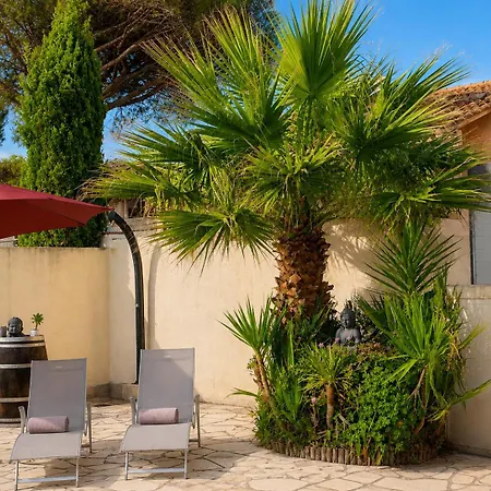 Mazet - De La Nartelle à 200m- Piscine Au Sel -terrasse- Parking - Bbq- Calme&détente Draps Inclus- Check-in 20h Maximum