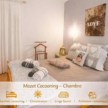 Mazet - De La Nartelle à 200m- Piscine Au Sel -terrasse- Parking - Bbq- Calme&détente Draps Inclus- Check-in 20h Maximum