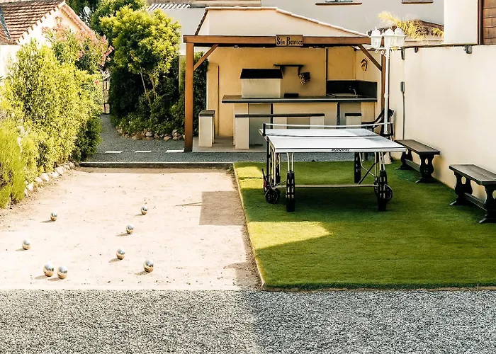 Mazet Bord De Piscine Partagee - Parking - Bbq - Draps Inclus Casa de Férias